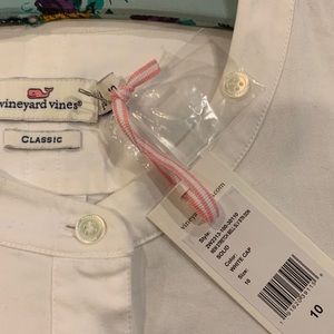 Vineyard Vines Stretch Bell Sleeve Button Down